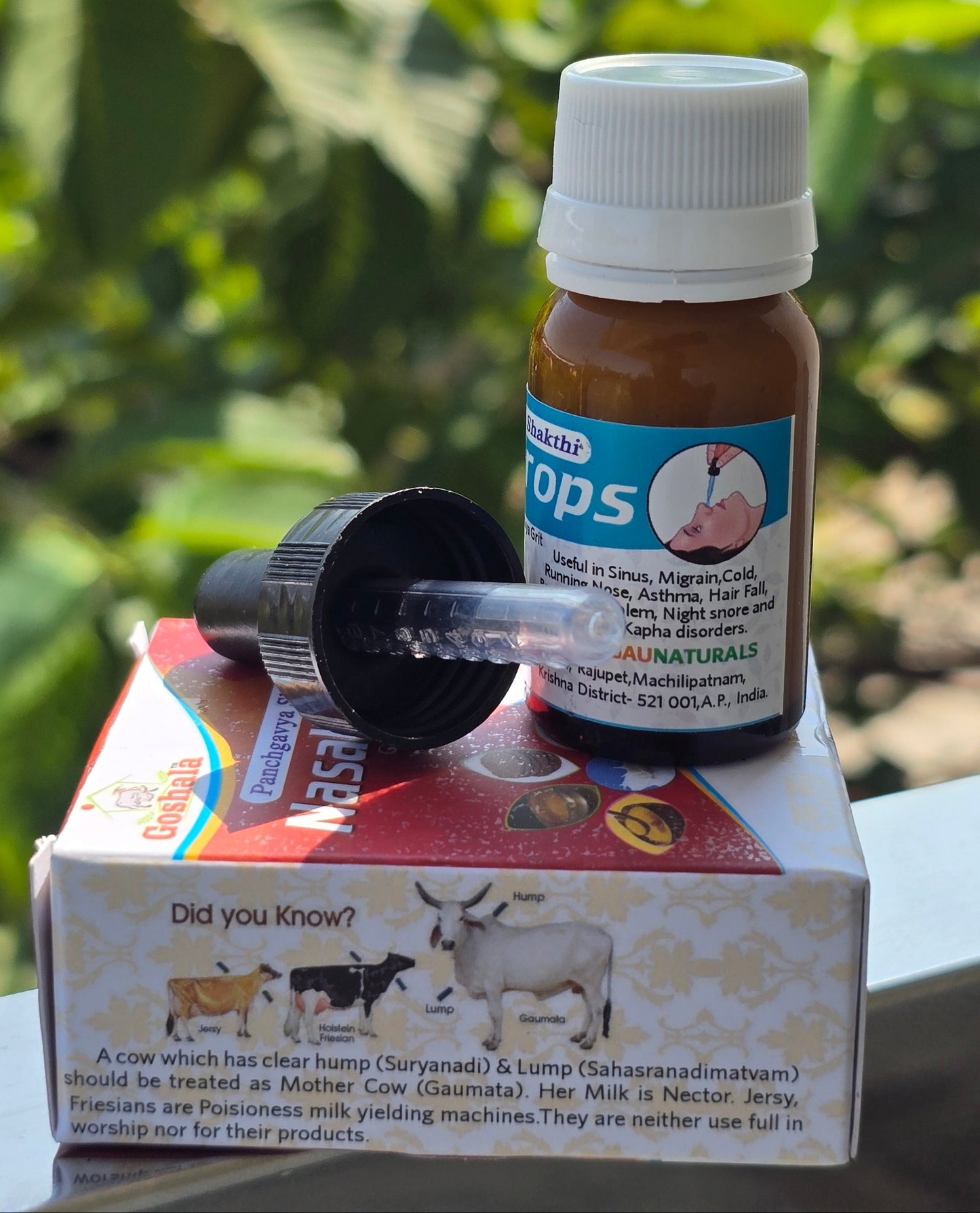Panchgavya Shakthi Nasal Drops