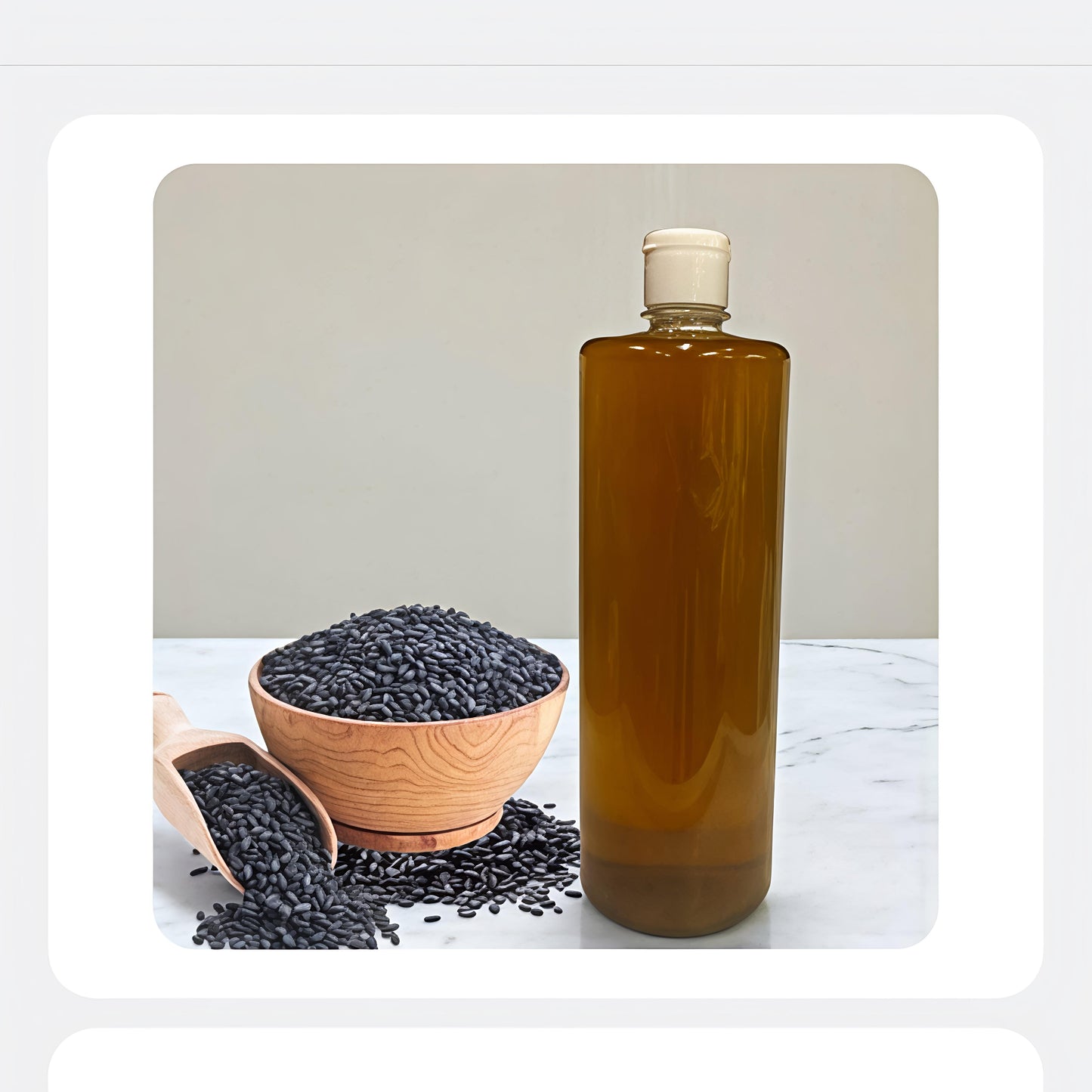 Bull Driven Ghani Black Sesame Oil