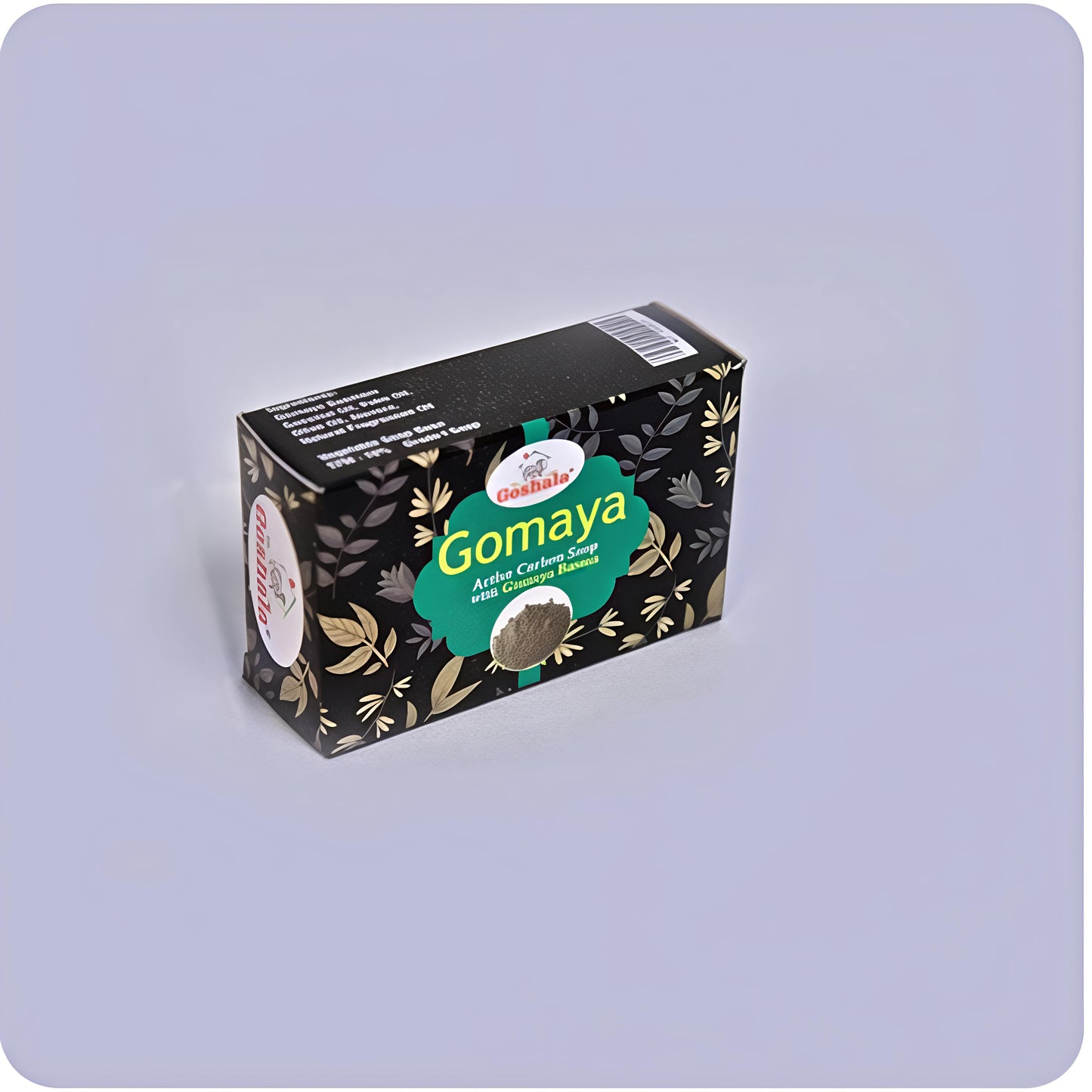 Gomaya Active Carbon Soap with Gomaya Basma