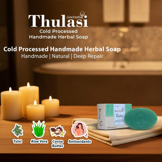 Thulasi – Cold Processed Handmade Herbal Soap