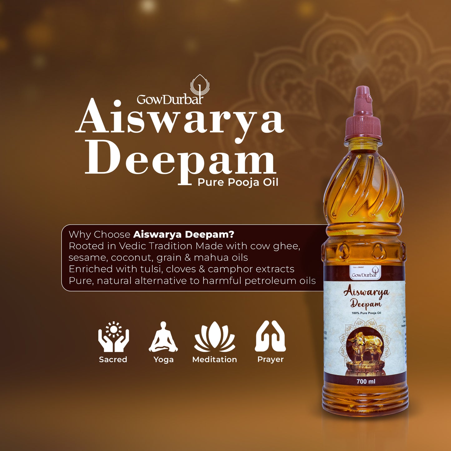 Aiswarya Deepam – Pure Pooja Oil