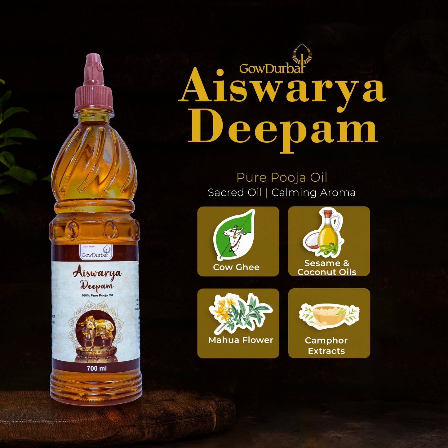 Aiswarya Deepam – Pure Pooja Oil