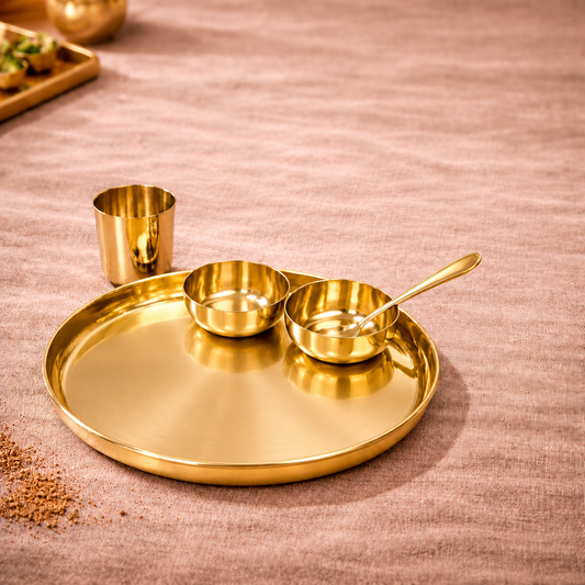 Bronze Dinner Set/Thali Set