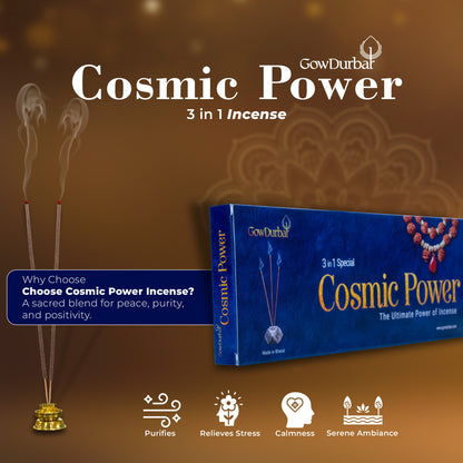 Cosmic Power 3-in-1 Incense Sticks