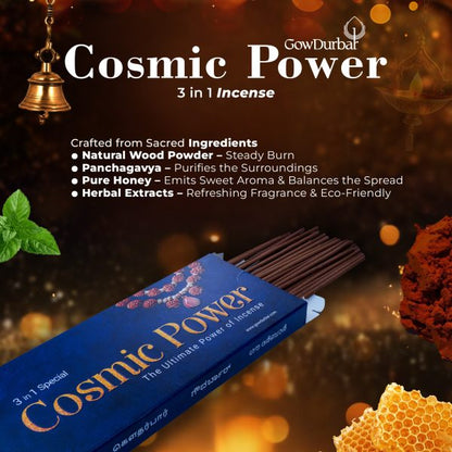 Cosmic Power 3-in-1 Incense Sticks