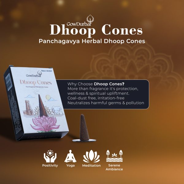 Sambrani Dhoop Cones – Herbal Dhoop Cones