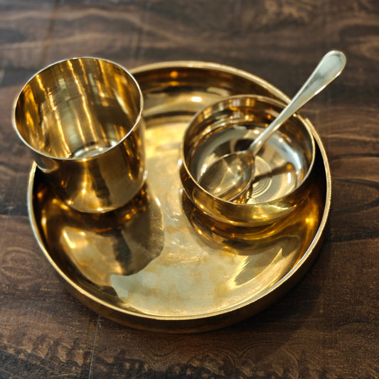 Bronze Baby Dinner Set