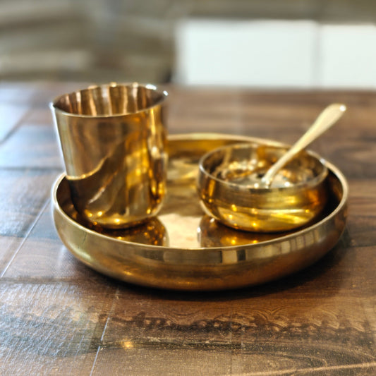 Bronze Baby Dinner Set