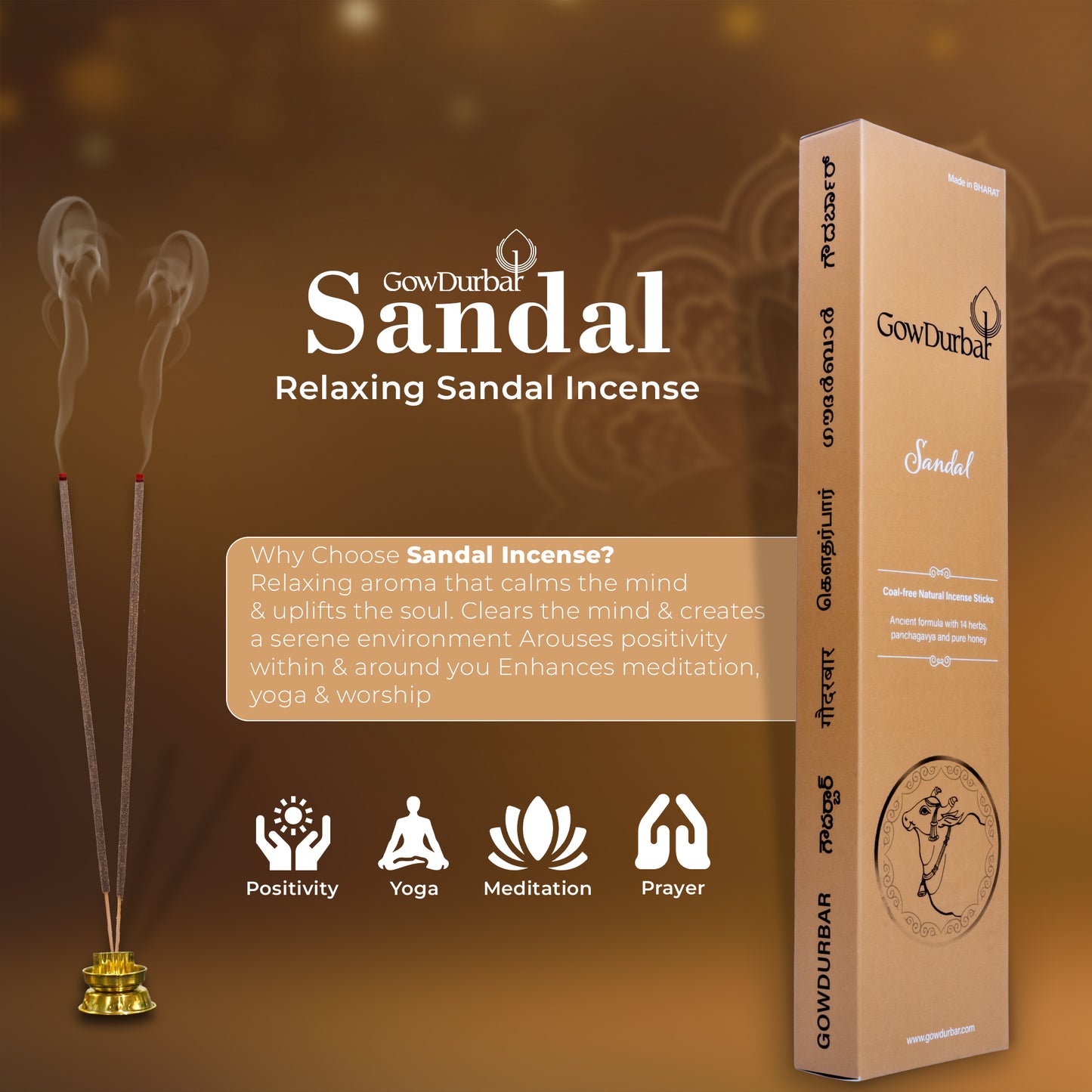 Sandal – Relaxing Sandal Incense