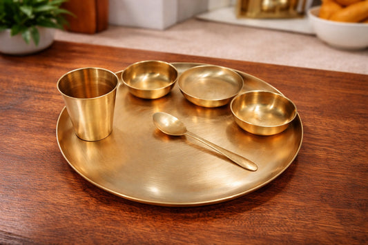 Bronze Dinner Set/Thali Set
